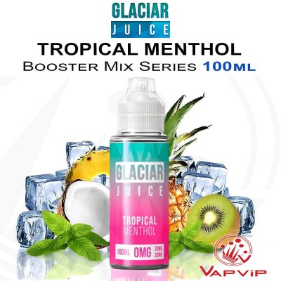 Tropical Menthol E-liquid 100ML (BOOSTER) - Deep Blue