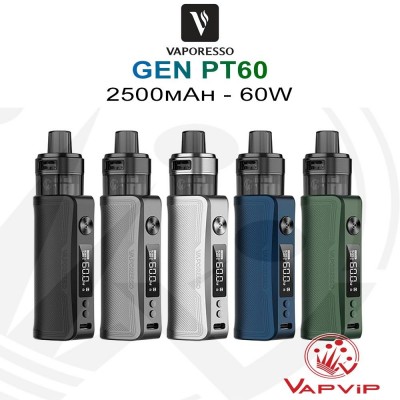 Gen PT60 2500mAh 60W Mod + xTank Pod Kit - Vaporesso