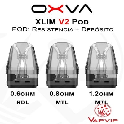 Resistencias-Depósito Xlim V2 Pod - OXVA