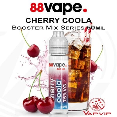CHERRY COOLA e-liquido 50ml (BOOSTER) - 88vape