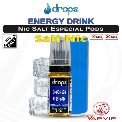 Nic Salt Energy Drink Salts Especial Pods - Drops Bar