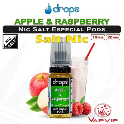 Nic Salt Apple & Raspberry Salts Especial Pods - Drops Bar
