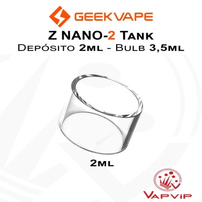 Z NANO-2 Replacement Pyrex Glass Tank - Geekvape