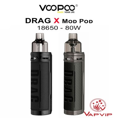 DRAG X Pod Mod 18650 80W Kit - Voopoo