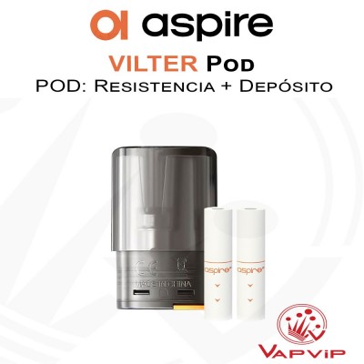 Coils-Tank Replacement VILTER Pod - Aspire