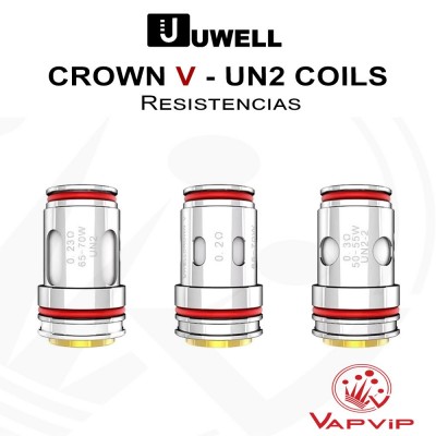 Resistencias UN2 Coils CROWN V - Uwell