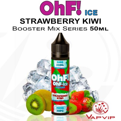 Strawberry Kiwi E-liquido - OhF! Ice