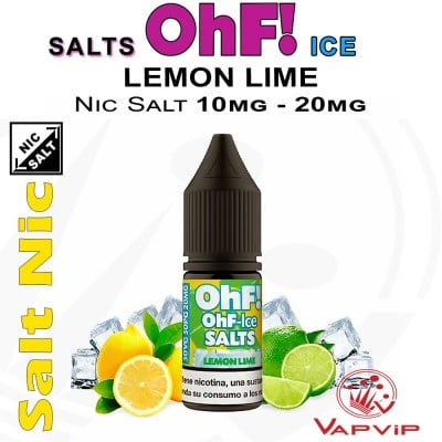 OhF! Salts Lemon Lime Ice Nicotine Salts - OhF!