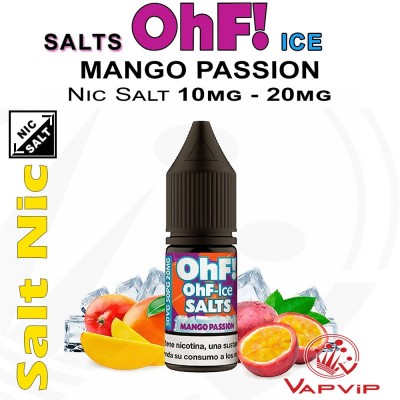 OhF! Salts Mango Passion Ice Sales de nicotina - OhF!