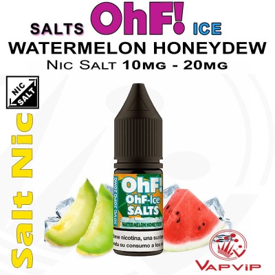 OhF! Salts Watermelon Honeydew Ice Nicotine Salts - OhF!