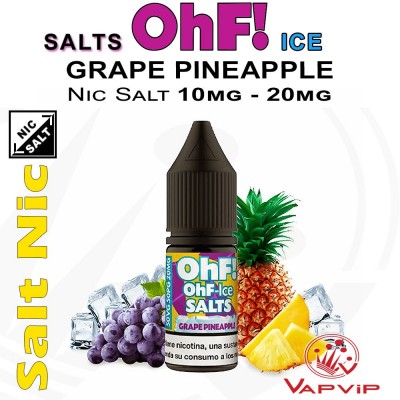OhF! Salts Grape Pineapple Ice Nicotine Salts - OhF!