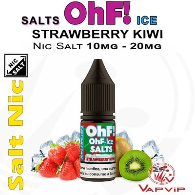 OhF! Salts Strawberry Kiwi Ice Nicotine Salts - OhF!