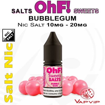 OhF! Salts Bubblegum Sweets Sales de nicotina - OhF!