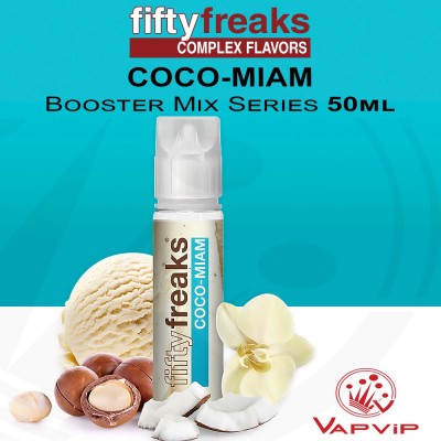 COCO-MIAM vanilla, coconut and nuts ice cream E-liquid - Freaks Fifty