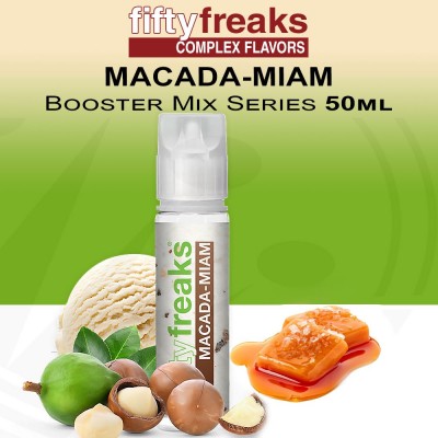 MACADA-MIAM (Vanilla ice cream, nuts and caramel) E-liquid - Freaks Fifty