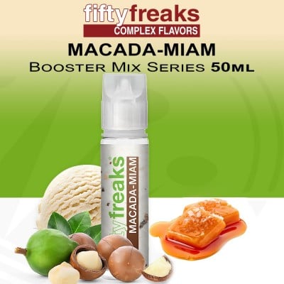 MACADA-MIAM (Helado de vainilla, nueces y caramelo) E-liquido - Freaks Fifty