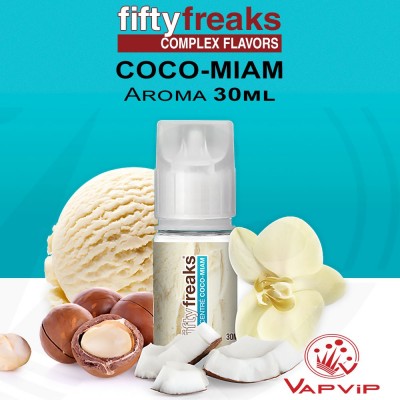 Aroma COCO-MIAM (vanilla, coconut and walnut ice cream) Concentrate - Freaks Fifty