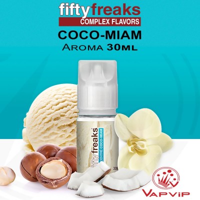 Aroma COCO-MIAM (helado de vainilla, coco y nueces) Concentrado - Freaks Fifty