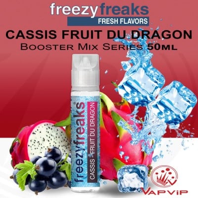 CASSIS FRUIT DU DRAGON (Fruta de dragón y grosella granizado) E-liquido - Freaks Freezy