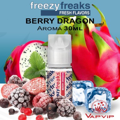 Aroma BERRY DRAGON (Dragon fruit and red berries iced) Concentrate - Freaks Freezy
