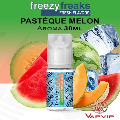 Aroma PASTÈQUE MELON (Sandía y melón granizado) Concentrado - Freaks Freezy