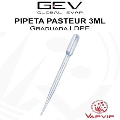 Pasteur Pipette 3ml calibrated