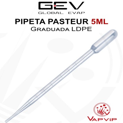 Pasteur Pipette 5ml calibrated