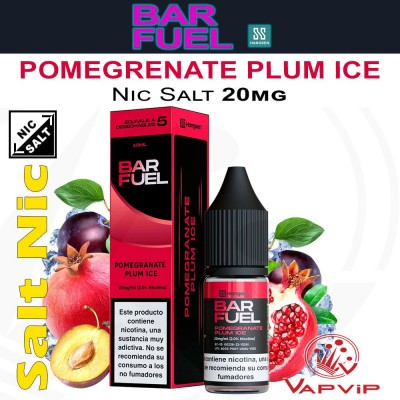 Nic Salt POMEGRANATE PLUM ICE - Bar Fuel by Hangsen