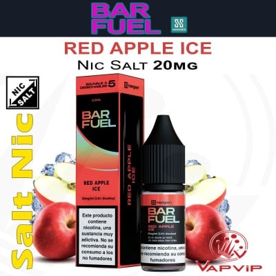 Nic Salt RED APPLE ICE - Bar Fuel by Hangsen