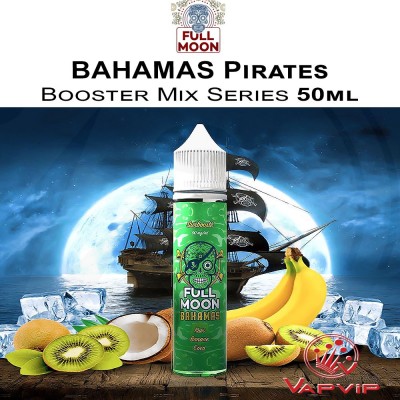 BAHAMAS Pirates E-liquid 50ml (BOOSTER) - Full Moon