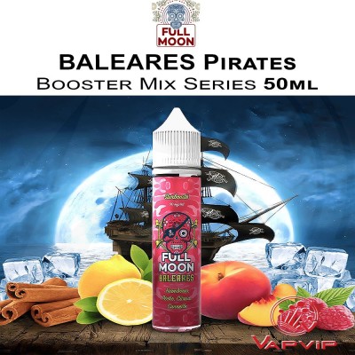 BALEARES Pirates E-liquido 50ml (BOOSTER) - Full Moon