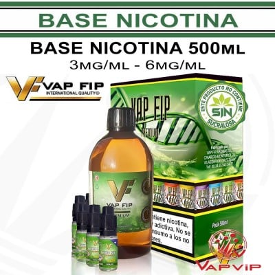500ML Base con Nicotina - VapFip