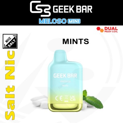 Geek Bar MINTS Meloso Mini Disposable Pod - Geek Bar