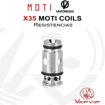 Resistencias X35 MOTI - Vaporesso