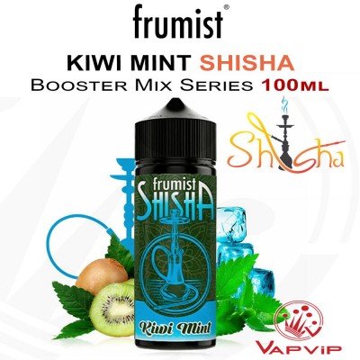 KIWI MINT Shisha Eliquid 100ml (BOOSTER) - Frumist