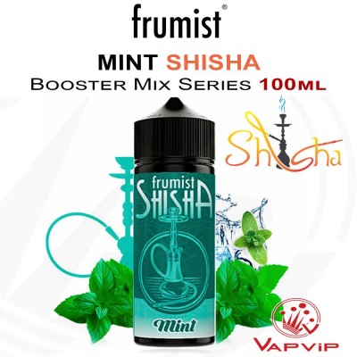 MINT Shisha Eliquid 100ml (BOOSTER) - Frumist