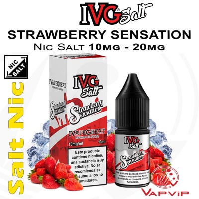 Strawberry Sensation IVG Nic Salt