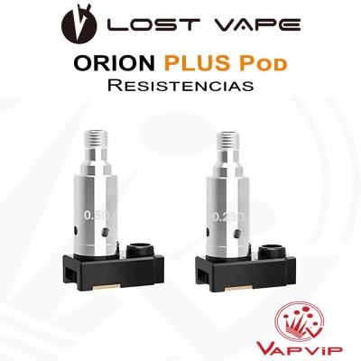 2x Coil-Tank Replacement Pod LOST VAPE ORION DNA GO - Lost Vape