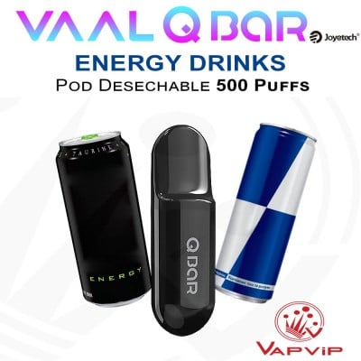 ENERGY DRINKS VAAL Q Bar Pod Disposable Vaper - Joyetech