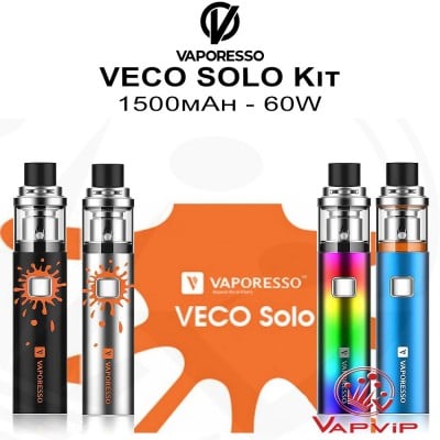 VECO SOLO Kit Vaper - 1500 mAh + 2 ml by Vaporesso