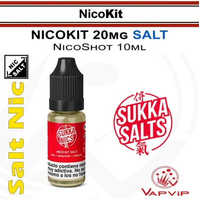 NicoKit Sukka SALT Booster Nico-Shot - Sukka