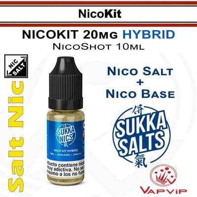 NicoKit Sukka HYBRID Booster Nico-Shot - Sukka