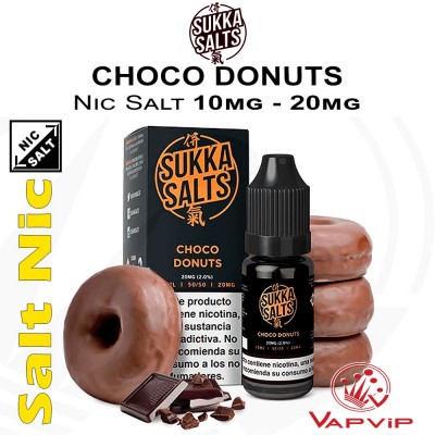 Nic Salt CHOCO DONUTS Sales de Nicotina - Sukka Salts