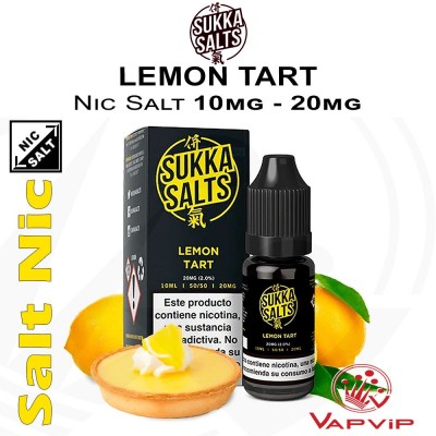 Nic Salt LEMON TART Sales de Nicotina - Sukka Salts