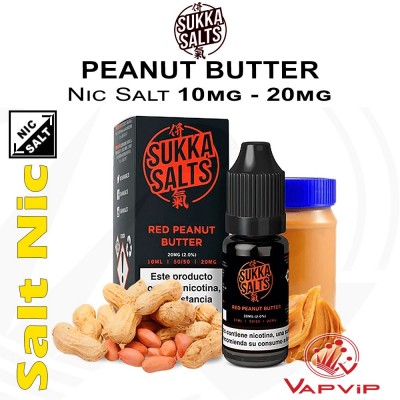 Nic Salt PEANUT BUTTER Nicotine Salts - Sukka Salts