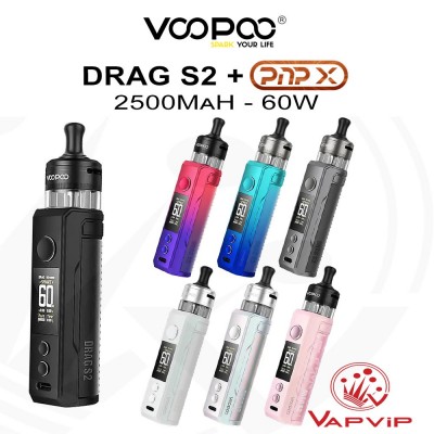 DRAG S2 60W + PnP-X Kit Voopoo