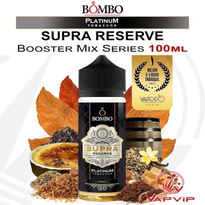 SUPRA RESERVE Elíquido 100ml - Bombo Platinum Tobaccos