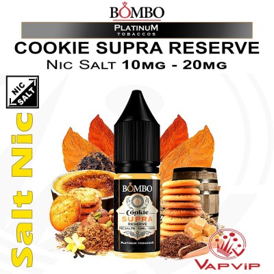 Nic Salt COOKIE SUPRA RESERVE - Bombo Platinum Tobaccos