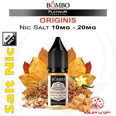 Nic Salt ORIGINIS Bombo Platinum Tobaccos