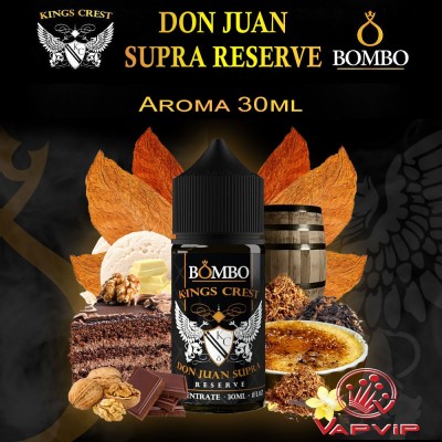 Aroma DON JUAN SUPRA RESERVE Concentrate Kings Crest & Bombo